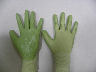 DQ608B  Green Nitrile Green Shell