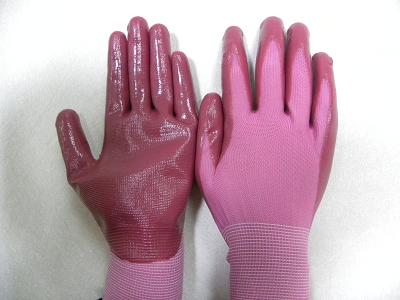 DQ608B   Pink Nitrile Pink Shell